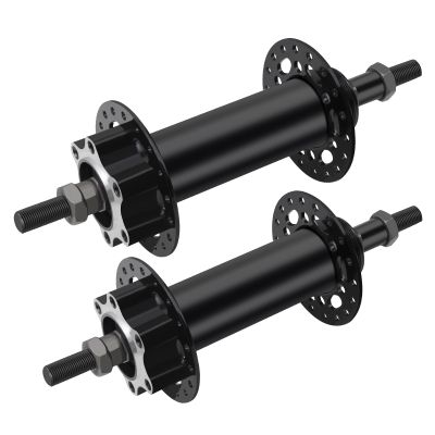 Tracer HU-SF-HB30R7+F-BK Fat Bike Hub Bicycle Wheel Part,Bike Fat Hub 3/8 x13G x 36H x 135mm x 176mm, Quick Release, 7-Speed Cassette Disc Brake Fat tire Bike Steel hubs