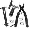A AKRAF Bicycle Chain Repair Tool Kit with Bike Link Plier, Chain Breaker Splitter Tool, Chain Wear Indicator Checker, 3 Pairs Bicycle Missing Links, Chain Master Link Remover and Connector view 1