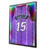 KCRasan LED Jersey Frame Display Case - Jersey case with led Lights - Large Lockable Frames Shadow Box with UV Protection for Baseball Basketball Football Soccer Hockey Sport Shirt, Black view 1