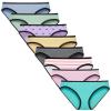 Finihen Teen Girls Bikini Underwear For Big Girls Cotton Panties Multipacks Size 8 view 1