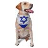 Israel Flag Dog Scarf Pet Bandana Cat Pet Bibs view 1