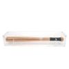 FixtureDisplays 20X4X4 Mini Baseball Bat Display Dagger Knife Baton Wand Showcase Clear Acrylic Plexiglass Transparent Case Five Sided with Magnetic Lid 21943-NF view 3