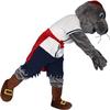 Sea Lion in White Shirt Mascot Costume Adult Size for Men & Women with Built-in Fan Inside the Head view 2