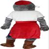 Sea Lion in White Shirt Mascot Costume Adult Size for Men & Women with Built-in Fan Inside the Head view 3