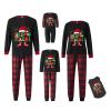 One opening Family Christmas Pjs Matching Sets Soft Couple Christams Pajamas Set Sleepwear Xmas Homewear Christmas Outfits (BlackV86,Men,S) view 1