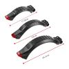 Rear Tail Lamp Flashlight Mudguard Rear Brake Foot Brake Fender Compatible With Carbon Fiber Electric Scooter 6.5/5.5/8 Inch Fender Cover (Color : 5.5inch) view 2