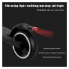 Rear Tail Lamp Flashlight Mudguard Rear Brake Foot Brake Fender Compatible With Carbon Fiber Electric Scooter 6.5/5.5/8 Inch Fender Cover (Color : 5.5inch) view 4