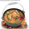 PILYON Camping Cookware,Portable Non-Stick Cast Iron Cookware Pan Outdoor Camping BBQ view 2