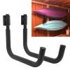BEIJIALY Kayak Storage Hooks Hangers, Kayak Wall Mount Rack Space Saving Easy Installation Sturdy Kayak Wall Hangers Surfboard Wall Mount Bracket Garage Storage Canoe Hangers view 1