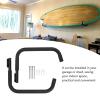 BEIJIALY Kayak Storage Hooks Hangers, Kayak Wall Mount Rack Space Saving Easy Installation Sturdy Kayak Wall Hangers Surfboard Wall Mount Bracket Garage Storage Canoe Hangers view 4