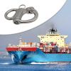 Ankexin Jaw Swivel Snap Shackle Stainless Steel for Sailboats Spinnakers Halyards &Diving 35/52/69/96mm Snap Shackle view 3