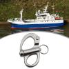 Ankexin Jaw Swivel Snap Shackle Stainless Steel for Sailboats Spinnakers Halyards &Diving 35/52/69/96mm Snap Shackle view 4