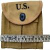 (Pack of 5) U.S WWII M1 Carbine Buttstock Ammo Ammunition Cartridge Magazine Pouch WW2 view 4