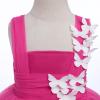 Birthday Dress for Baby Girls, Infant Toddler 3D Butterfly Tutu Dress Puffy Tulle Flower Girl Wedding Dress 1st 2nd Birthday Cake Smash Formal Summer Pageant Party Dresses Hot Pink 2-3 Years view 2