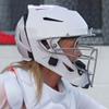 All-Star Adult PHX Paige Halstead Fastpitch Softball Catchers Helmet White view 4