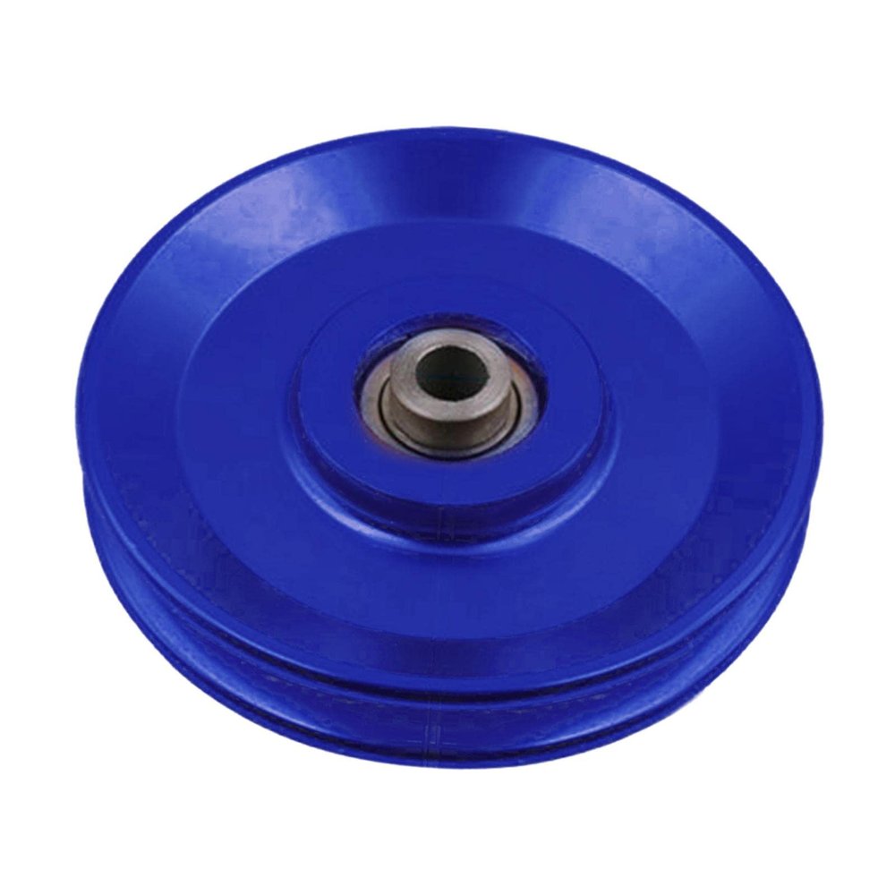 Bearing Pulley Gym Fitness Equipment Part Universal, Blue, 110mm