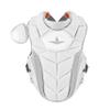 All-Star Adult PHX Paige Halstead Fastpitch Softball Chest Protector (Large) White view 1