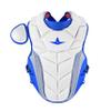 All-Star Adult PHX Paige Halstead Fastpitch Softball Chest Protector (Large) White/Royal view 1