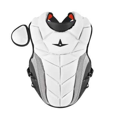 All-Star Adult PHX Paige Halstead Fastpitch Softball Chest Protector (Large) White/Black