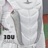 All-Star Adult PHX Paige Halstead Fastpitch Softball Chest Protector (Large) White/Black view 4