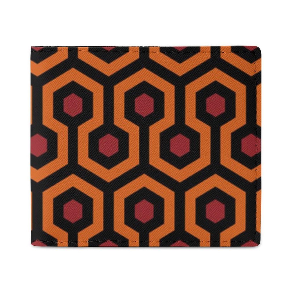 The Shining Overlook Hotel Slim Bifold Wallet Coin Pouch Personalized Travel Card Holder for Men Women