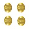 Softball Pin. Chenille letter Pins pack of 4. Varsity Letter Pins for Recognition ans Achievement. view 1