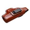 Leather OWB & IWB Holster Fits Beretta 92X F92 92FS M9 A1 A3 A4 Px4 Strom, Premium Leather, Thumb Break, Handmade (Brown, Beretta M9A4) view 4
