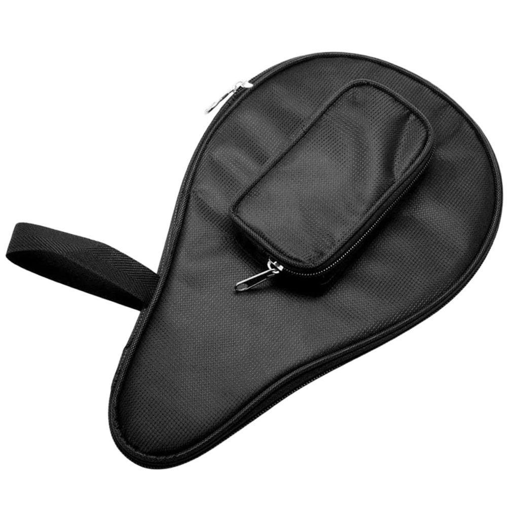 BESPORTBLE Table Tennis Bat Bag Compact Racket Storage Case for Includes External Zip Compartment for and Accessories Lightweight and Design