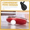 BESPORTBLE Table Tennis Bat Bag Compact Racket Storage Case for Includes External Zip Compartment for and Accessories Lightweight and Design view 2