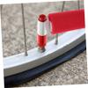 Sosoport 2pcs Portable Bike Inflator Aluminum Tire Pump for Road and Mountain Cycling Emergency for Deflated Tires No Gas Included view 4