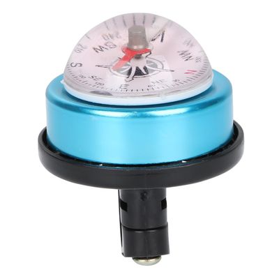 VANZACK 2pcs Bike Bell Compass Function Design for Outdoor Riding Easy Installation Accessory for Mountain Biking
