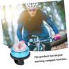 VANZACK 2pcs Bike Bell Compass Function Design for Outdoor Riding Easy Installation Accessory for Mountain Biking view 3