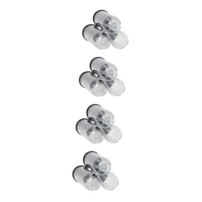 BESPORTBLE 4sets Tennis Balls Organizer Multi-functional Tennis Holder Portable and Durable Ball Collector 3pcs*4