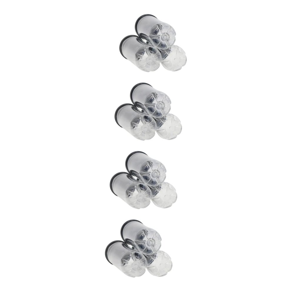 BESPORTBLE 4sets Tennis Balls Organizer Multi-functional Tennis Holder Portable and Durable Ball Collector 3pcs*4