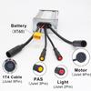 Electric Bicycle Accessories Waterproof Electric Bike Controller 36V 250W 350W for Hub Motor 48V 500W Controller Use KT LCD3 LCD4 LCD5 Display (Size : 500W XT LCD5) view 2