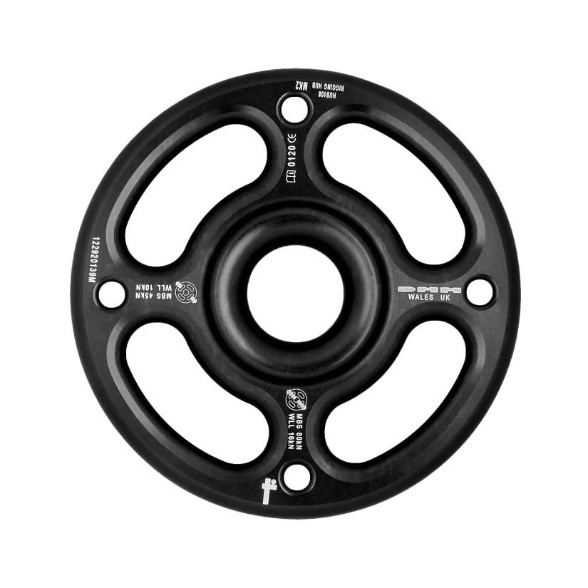 DMM Rigging Hub 3D Plate Black Small