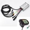 Electric Bicycle Accessories Waterproof Electric Bike Controller 36V 250W 350W for Hub Motor 48V 500W Controller Use KT LCD3 LCD4 LCD5 Display (Size : 250W BU LCD5)
