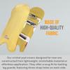 Bratla Cricket Batting Pads Covers Color Fit Neatly on Legguards Easily Put On (Gold) view 2