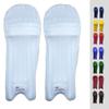 Bratla Cricket Batting Pads Covers Color Fit Neatly on Legguards Easily Put On (White) view 1