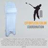 Bratla Cricket Batting Pads Covers Color Fit Neatly on Legguards Easily Put On (White) view 4