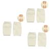 GLEAVI 3pcs Knee Support Sleeve Breathable Knee Warmer for Running Hiking and Outdoor Sports Activities Unisex Beige for Joint Support and Comfort view 1