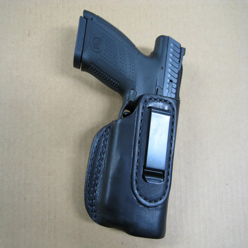 Azula in The Waistband IWB Concealed Carry Holster for Glock 19 19X 45 with Olight PL Mini 2 Valkyrie Light CCW Black Left Hand