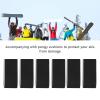 6Pcs Ski Straps, Adjustable Ski Straps Fastener Tape Nylon Lightweight Foldable Hook and Loop Ski Fixing Wraps with Soft Spongy Cushions for Carrying Ski Gear Winter Christmas view 2