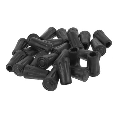 24 Pcs Tips for Trekking Poles, Hiking Stick End Caps, Walking Pole Covers
