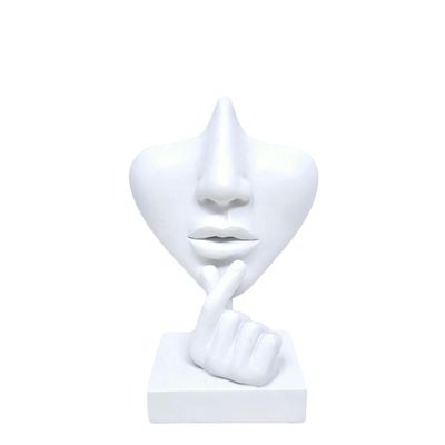 JewelryNanny Artsy Face Eyeglass Holder and Display Stand (Love)