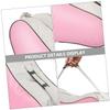 Kisangel 2pcs Roller Skate Handbag Storage Bag Stylish Triangle Backpack for Skating Accessories and Practical Design Pink for Outdoor Use view 3