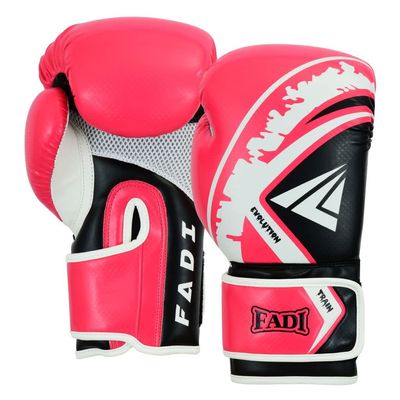 Fadi Sports Train Evolution Boxing Gloves - Pro Training Sparring Gloves for Men & Women with Ventilated Palm | Perfect for Muay Thai, MMA, Kickboxing, Heavy Bag Workouts & Fitness