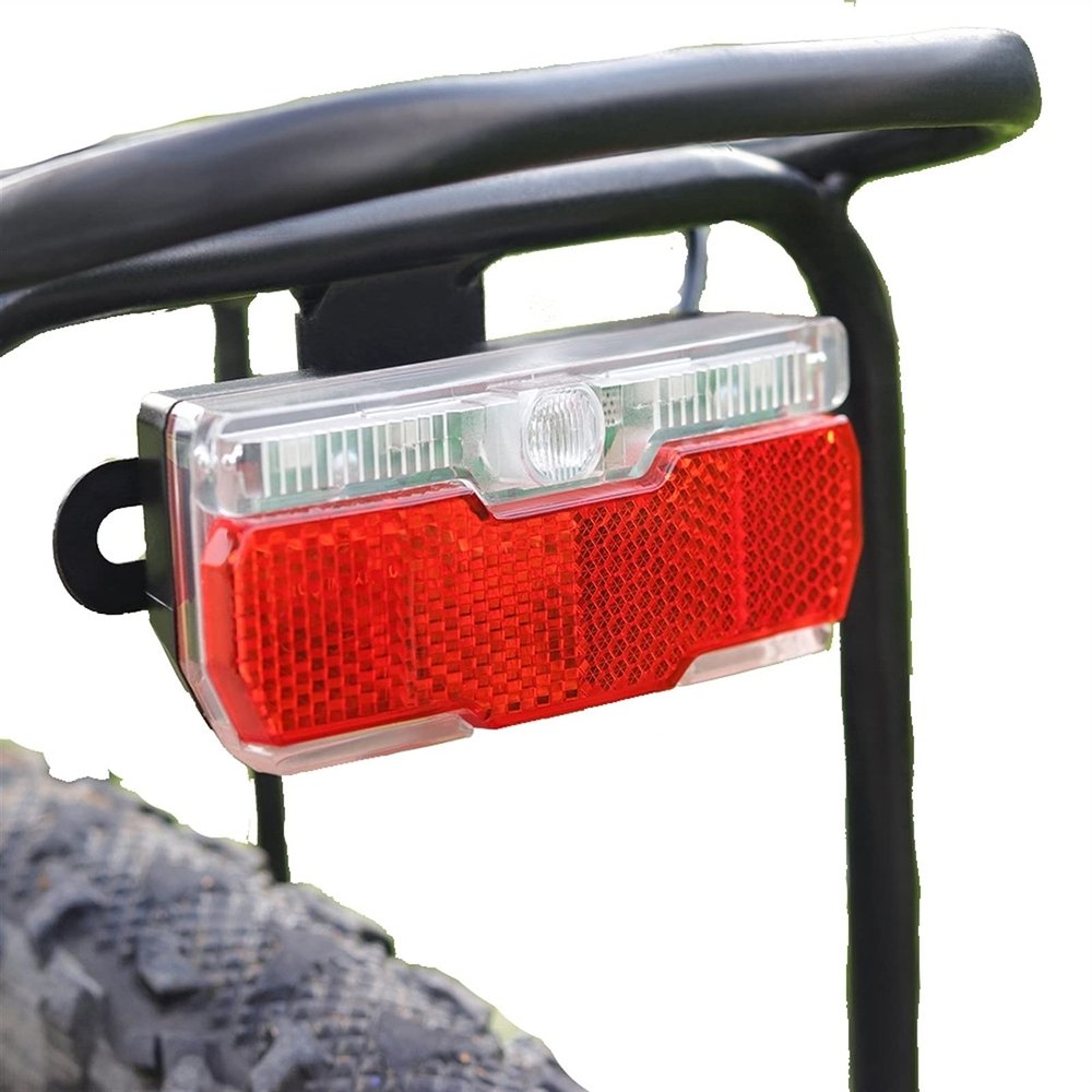 EEASSA Electric Bicycle Accessories Electric Bike Light Set Headlight with Horn Including Tail Light Both 12V 24V 36V 48V LED Control Bike Light (Size : Light Wuxing Switch), EEASSA3931