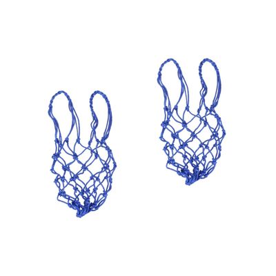 BESPORTBLE 2pcs Heavy Duty Drawstring Mesh Net Bag Nylon Carrier for Basketball Soccer and More Storage for Sports Equipment
