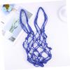 BESPORTBLE 2pcs Heavy Duty Drawstring Mesh Net Bag Nylon Carrier for Basketball Soccer and More Storage for Sports Equipment view 3